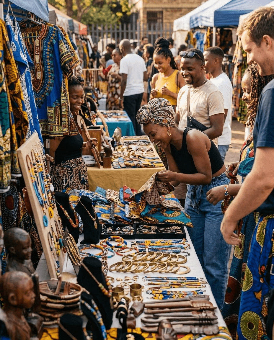Marché — Marché des créateurs afro — Édition printemps