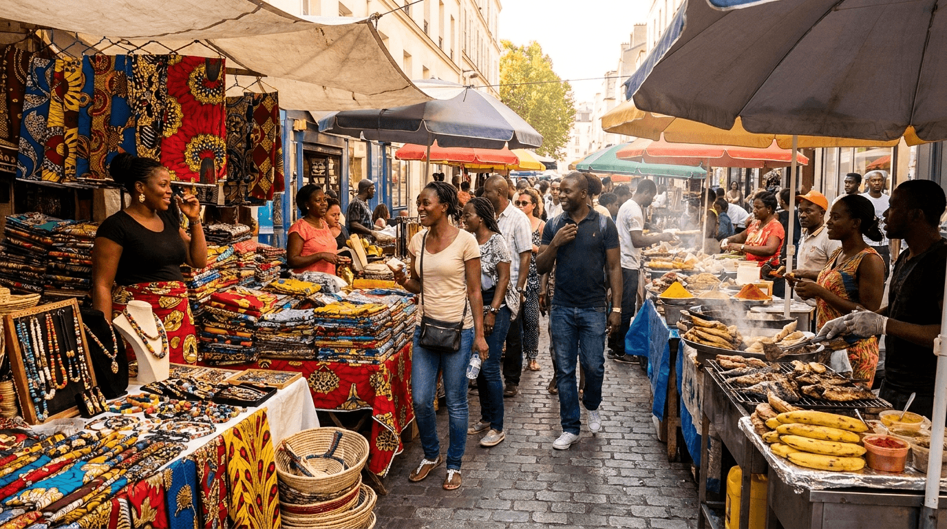 Les nouveaux marchés afro de Paris